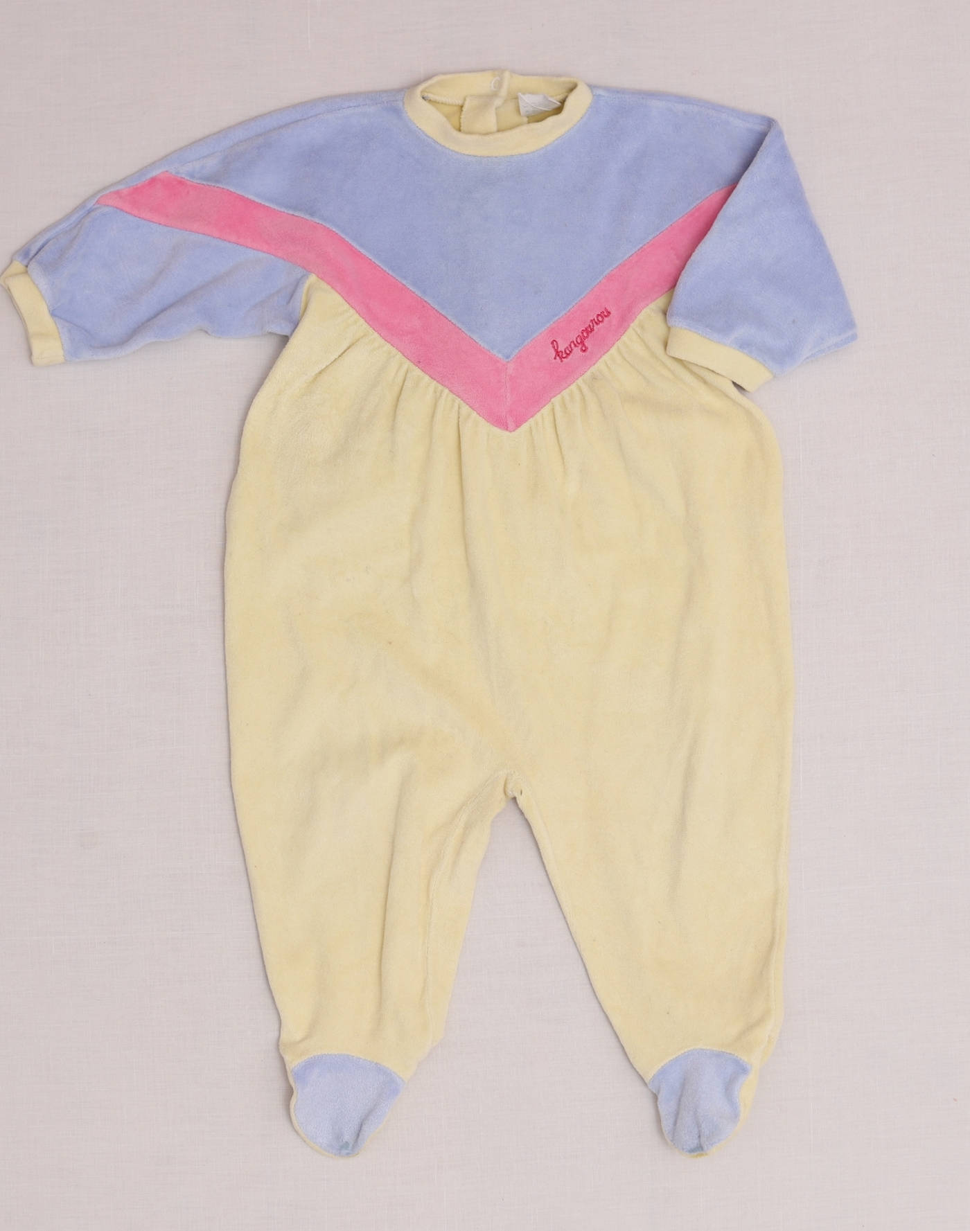 Pyjama velours kangourou