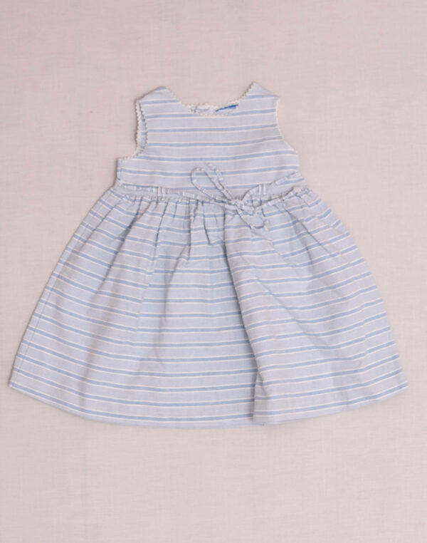 Robe rayée texturée