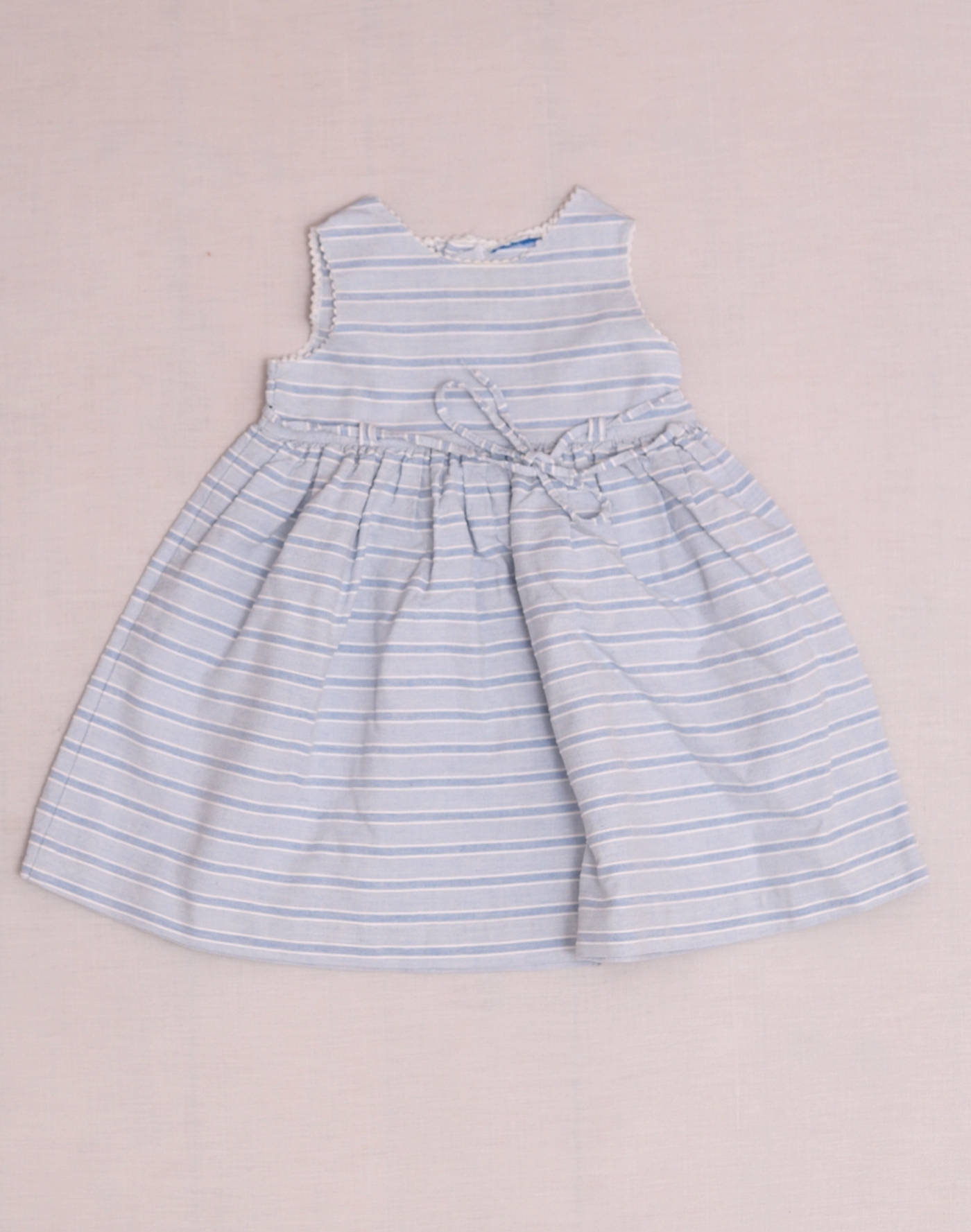 Robe rayée texturée