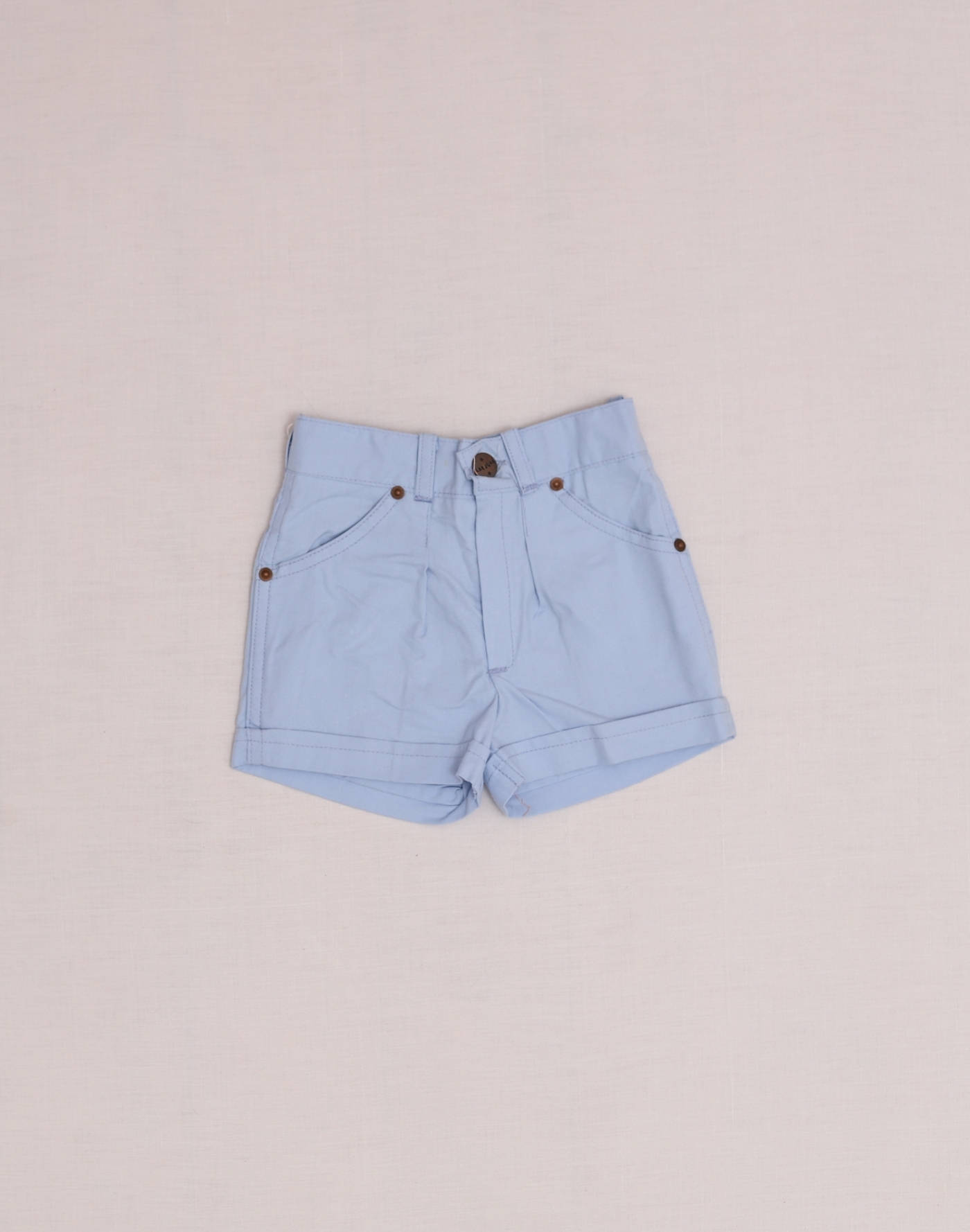 Blue shorts from the 1970s