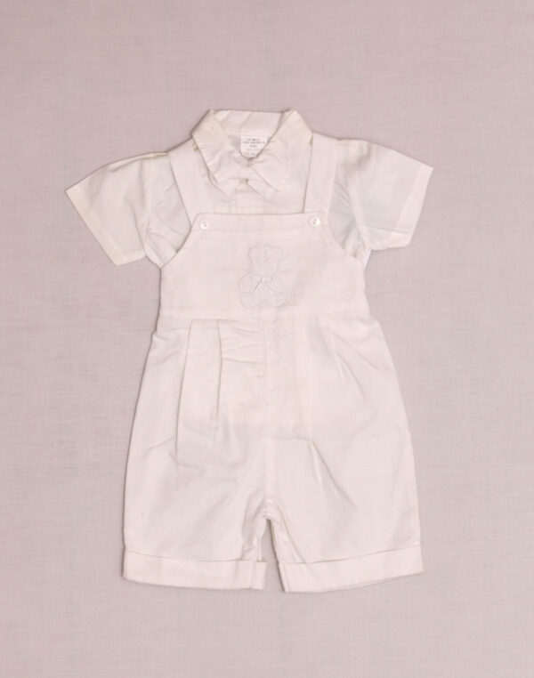 Ensemble salopette short & chemisette