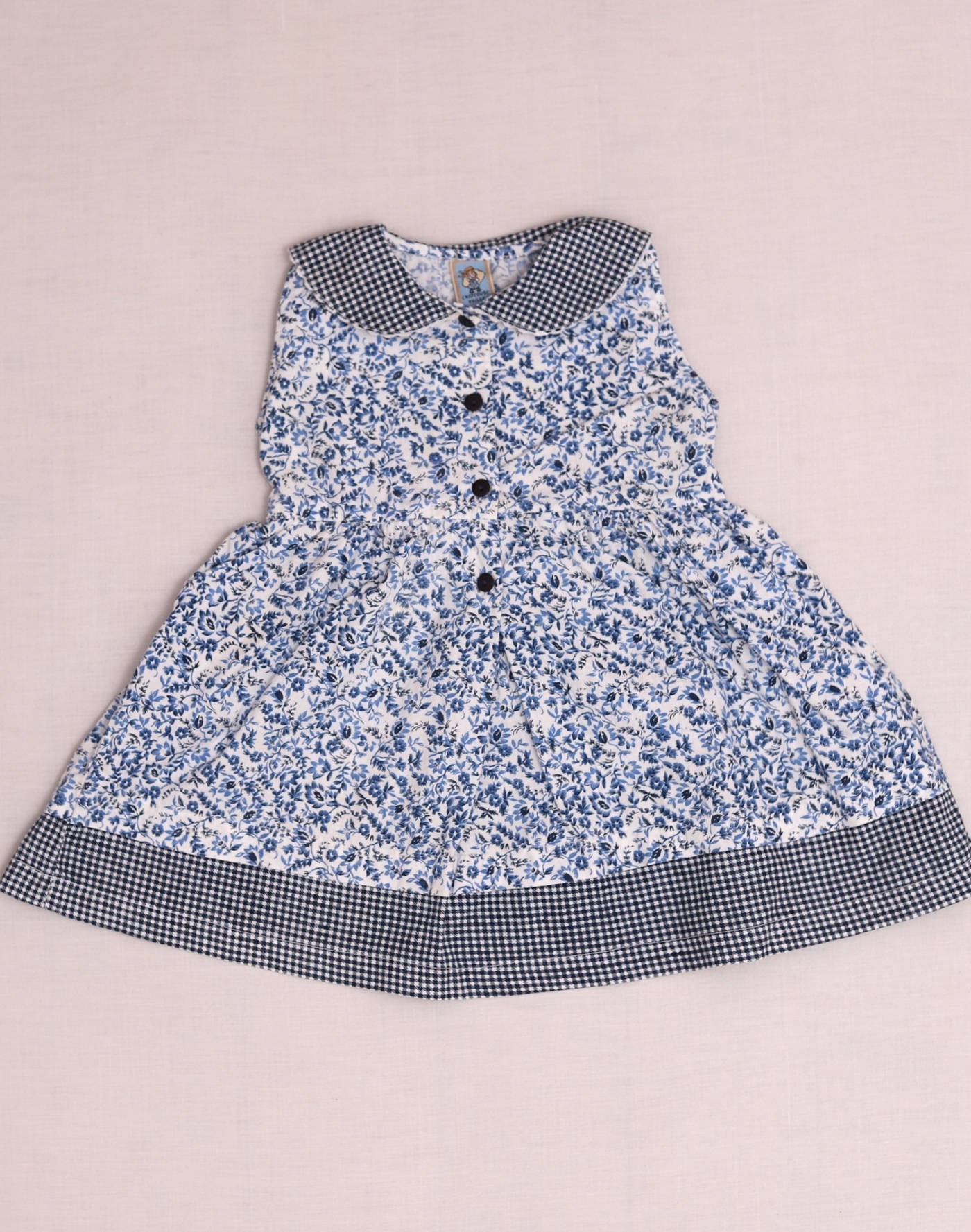 Robe à fleurs et vichy