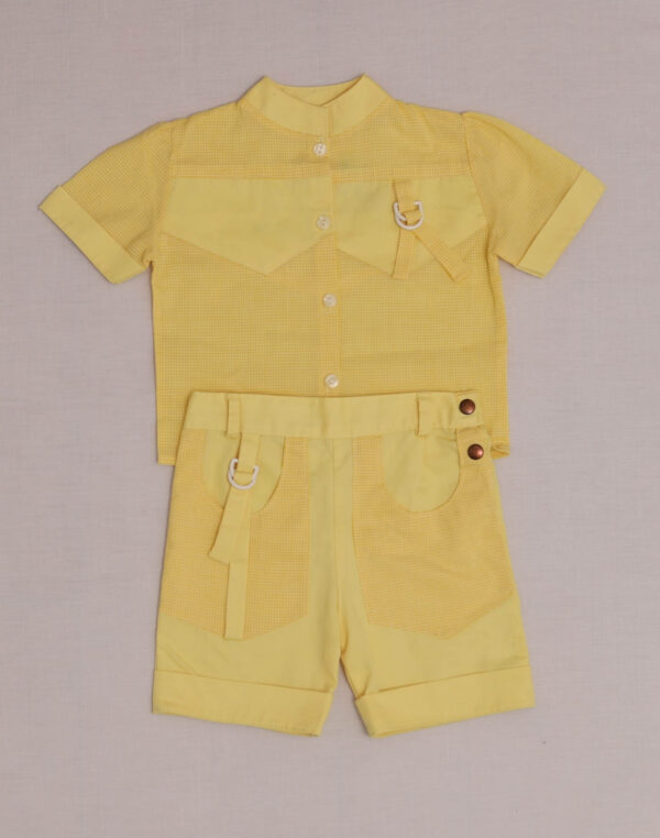 Ensemble chemise et short 1970