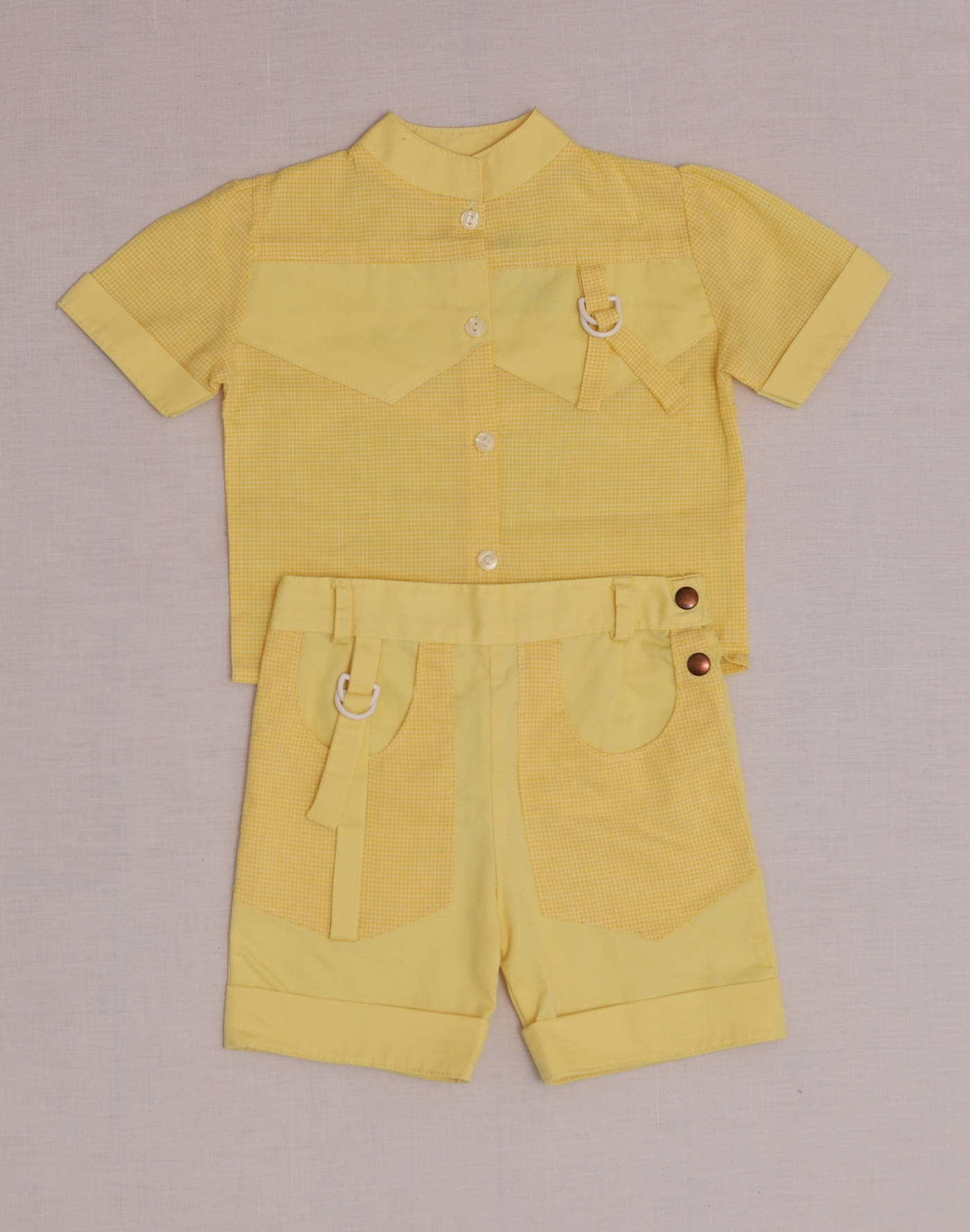 Ensemble chemise et short 1970