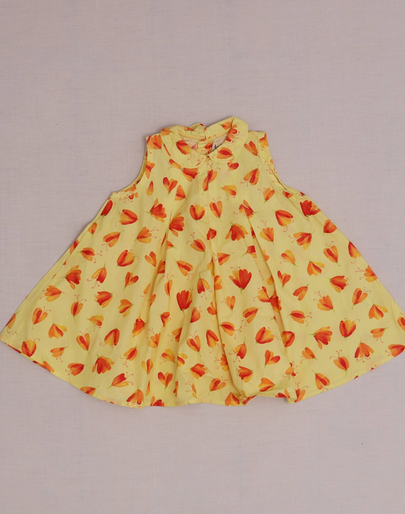 Robe évasée fleurie