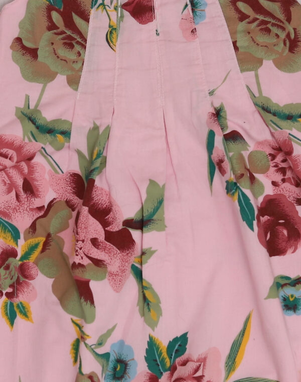 Robe fleurie appliqués fleurs