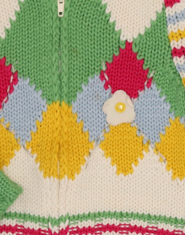Multicolored Italian Cardigan