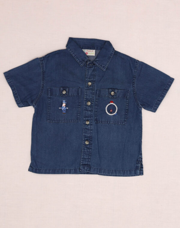 Police Officer Denim Shirt