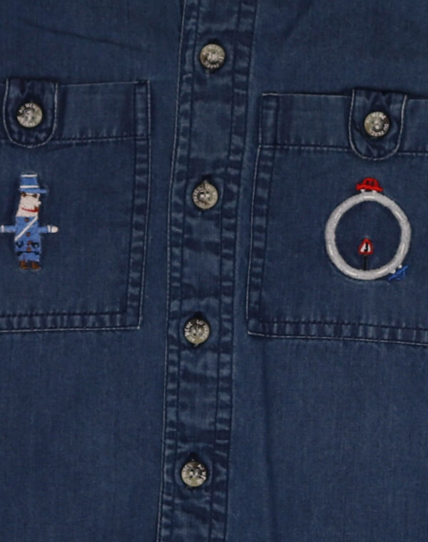 Police Officer Denim Shirt