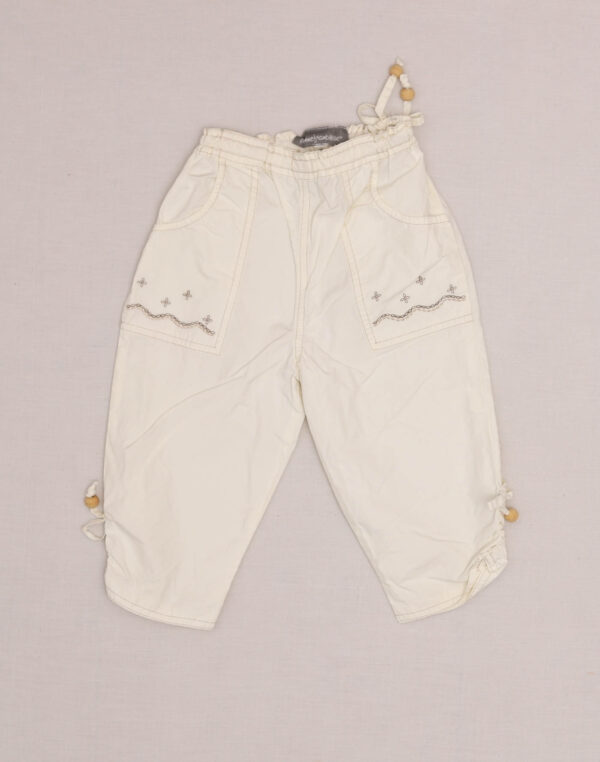 Lightweight Embroidered Bermuda Shorts