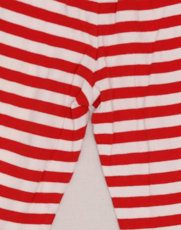 Striped jersey capris