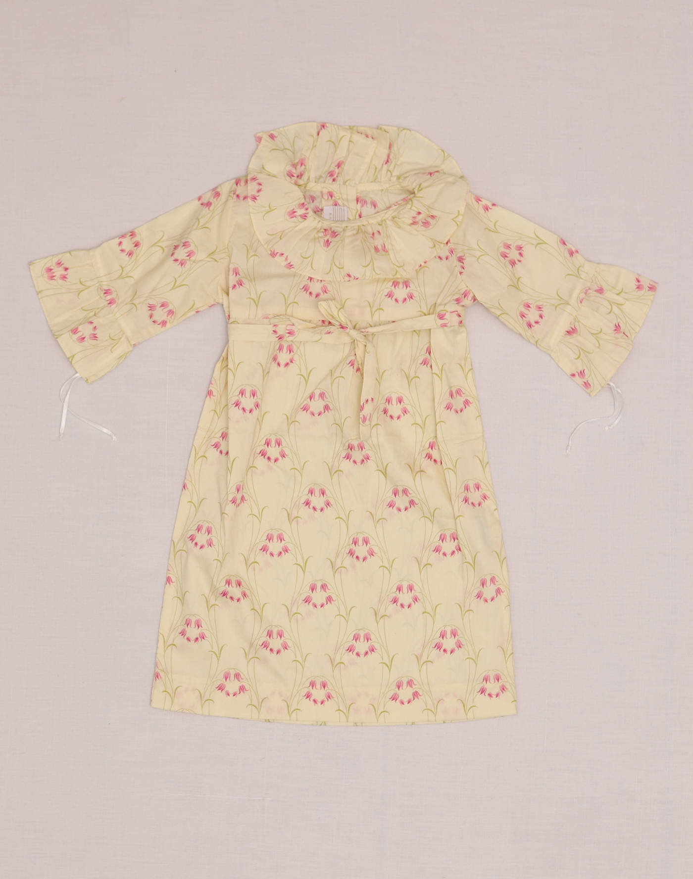 Baghère Liberty Tulip Print Dress with Wide Collar