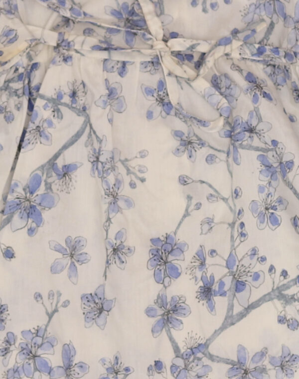 Baghère Cherry Blossom Liberty Print Dress with Wide Collar
