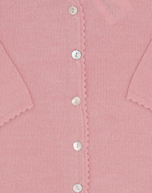Baghère Pink Merino Cardigan