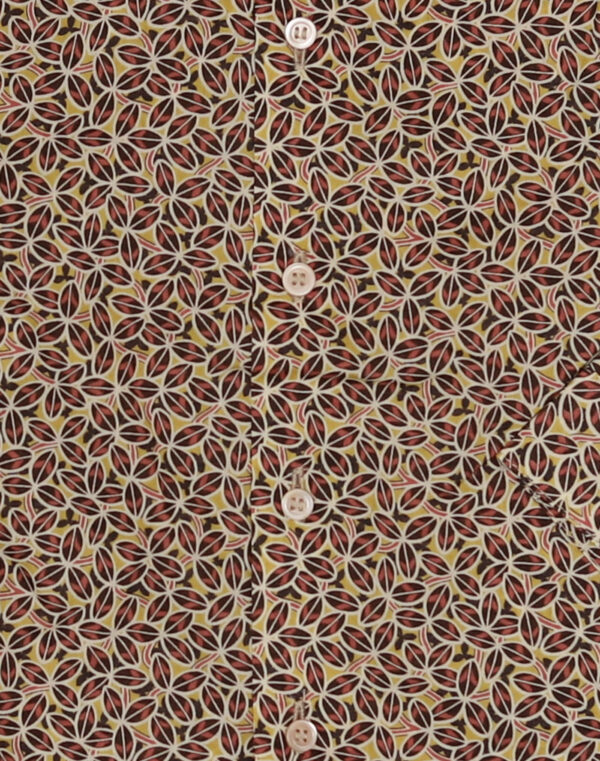 Baghère Coffee-Colored Liberty Shirt