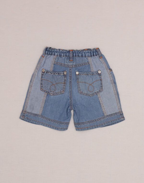 Lightweight denim shorts