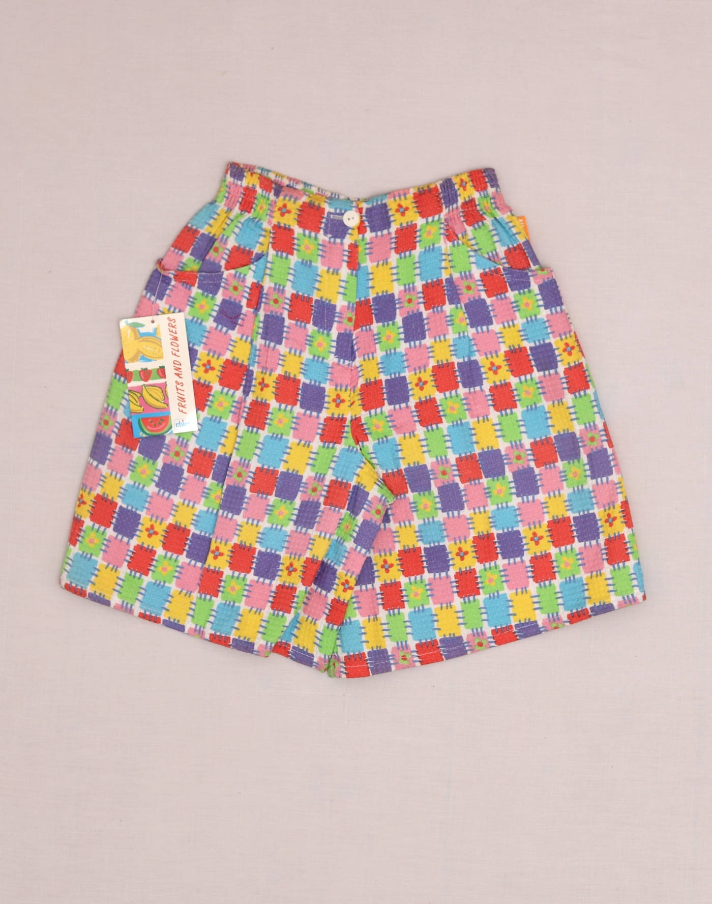Checkered Shorts, Age 8