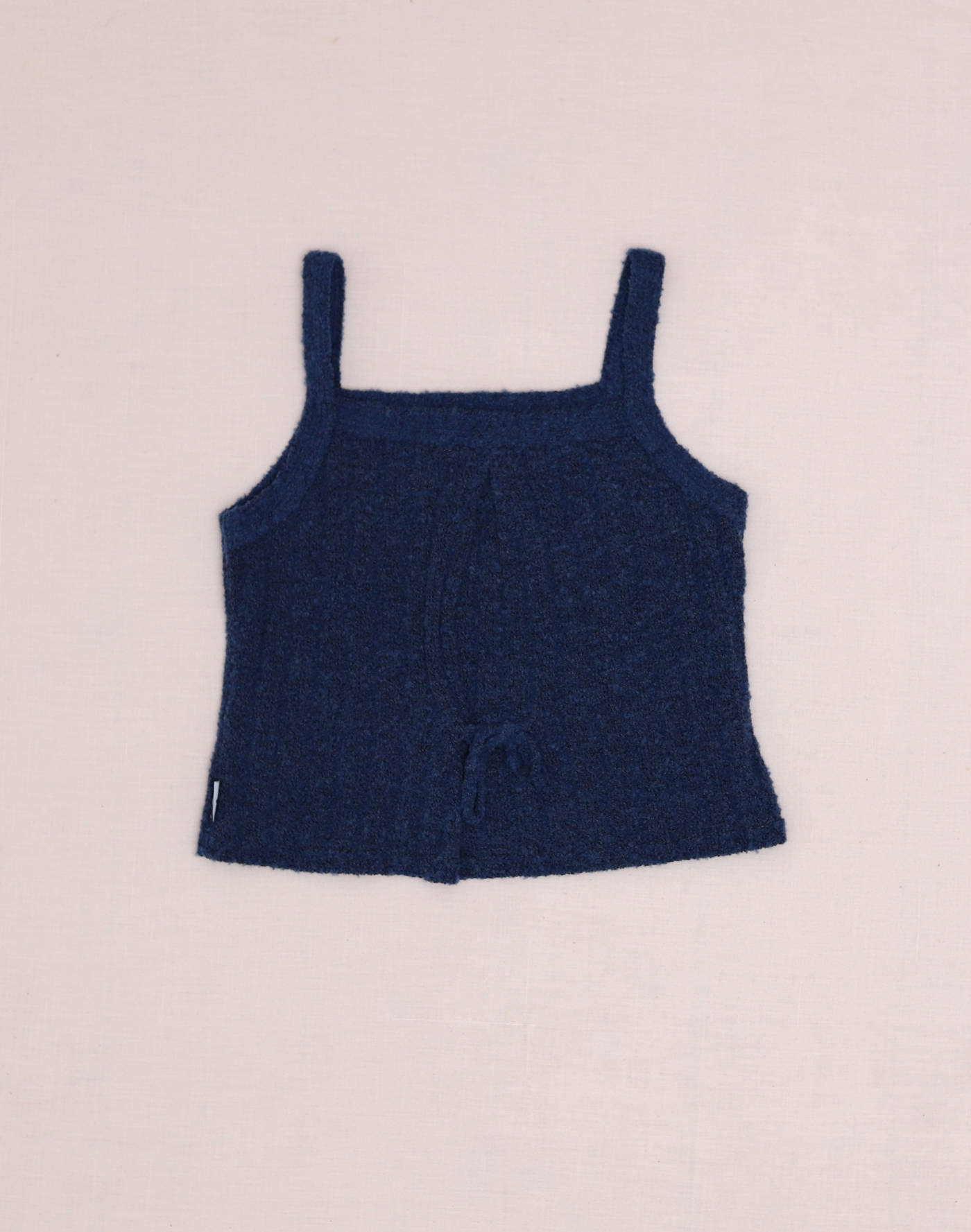 Débardeur bouclette marine 6 ans