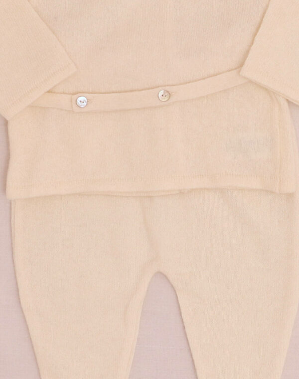 Ensemble mérinos & angora blanc Baghère