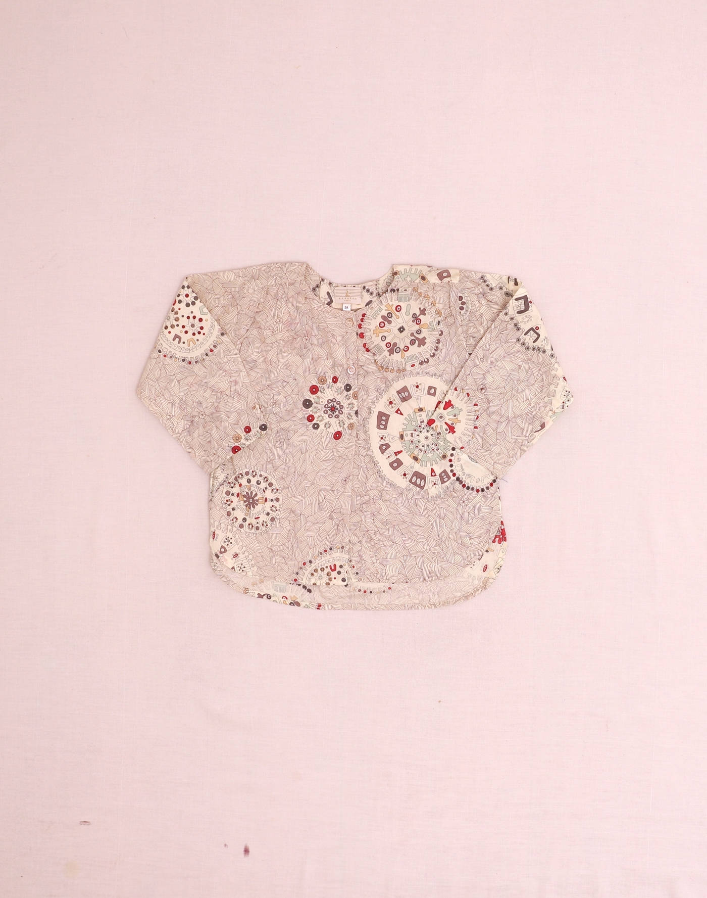 Chemise de grand-père Liberty crayon Baghère