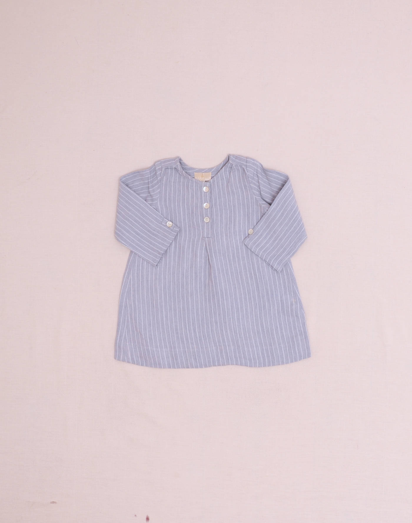 Blouse coton & lin rayé Baghère