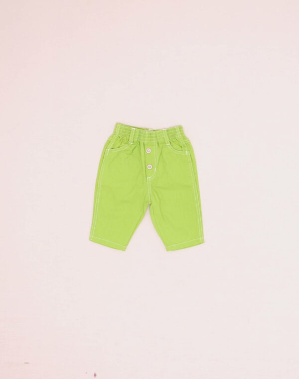 Apple-green jeans