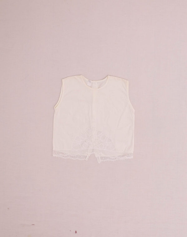 Lace-Embroidered Blouse, Age 6