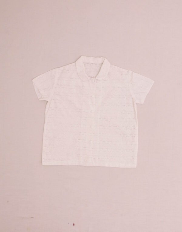 1960s Lace Shirt, Age 8