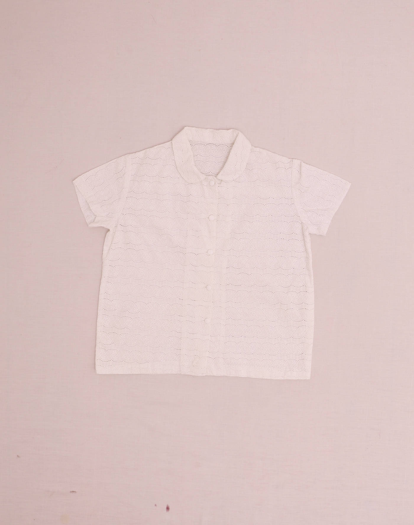 1960s Lace Shirt, Age 8