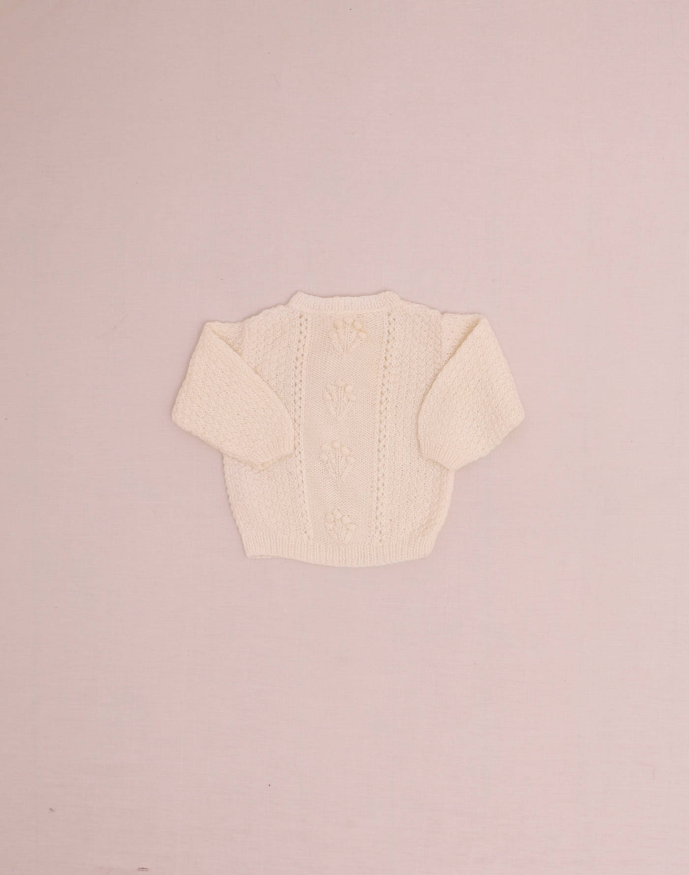 Handmade Bouquet-Stitch Sweater