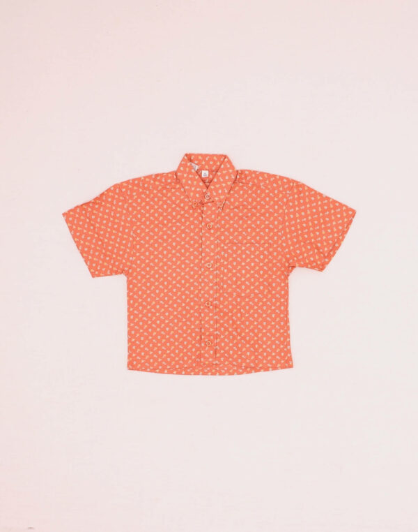 Chemisette fleurie 1980