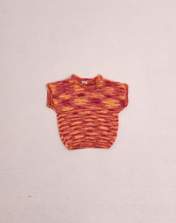 T-shirt tricoté main