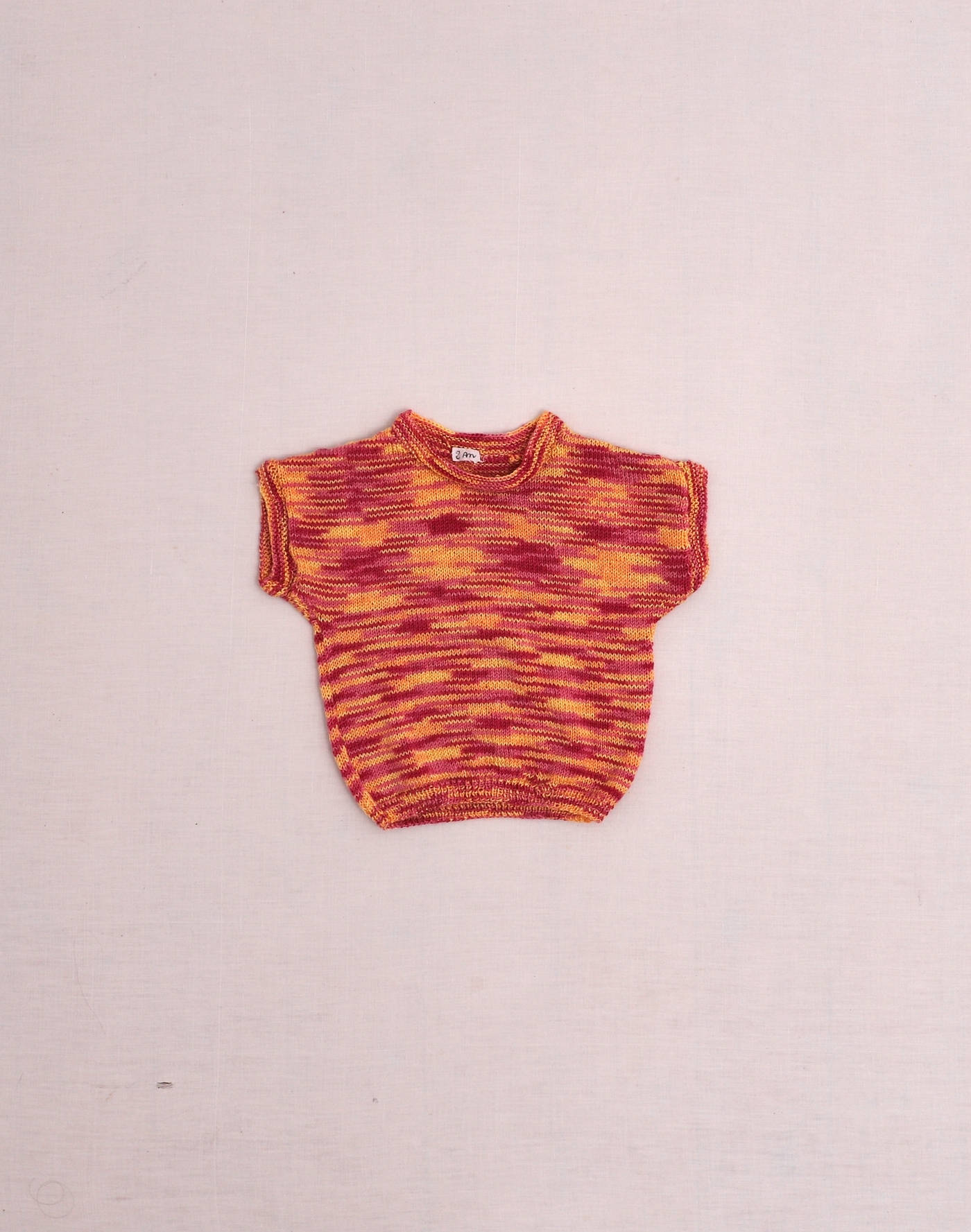 T-shirt tricoté main