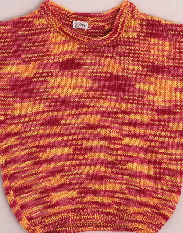 T-shirt tricoté main