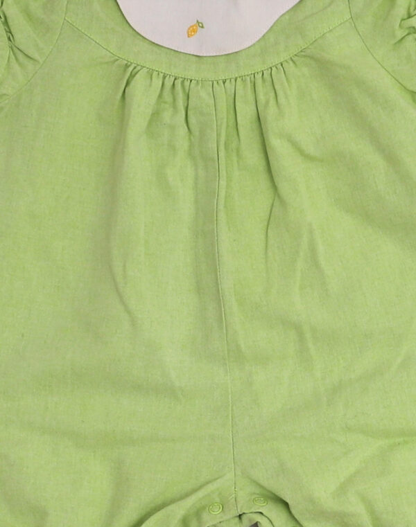 Green embroidered Cacharel onesie