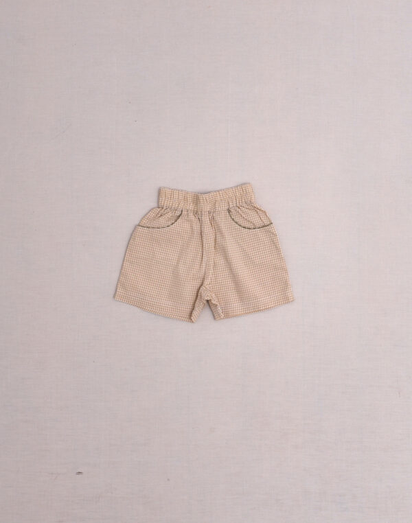 Gingham shorts