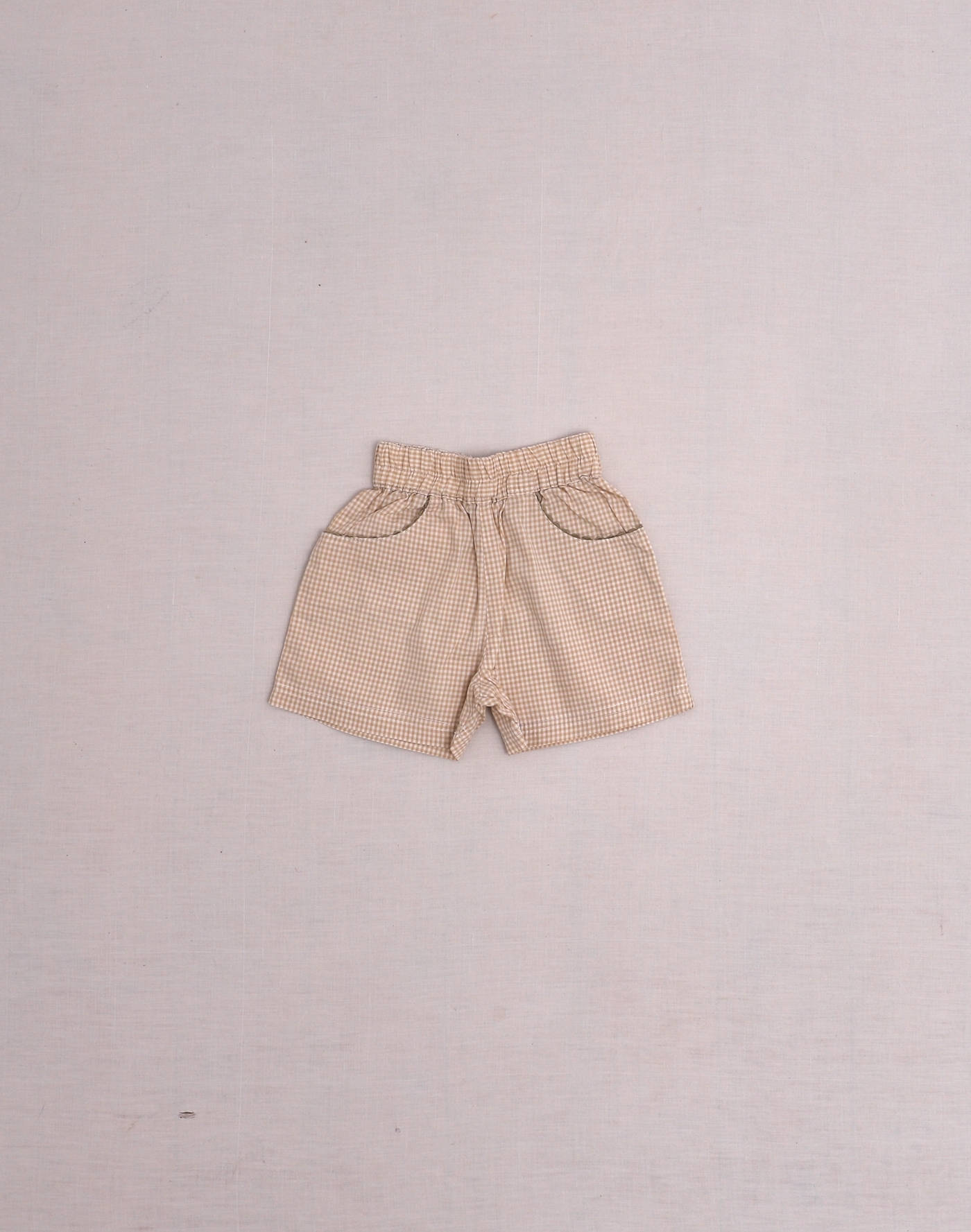 Gingham shorts
