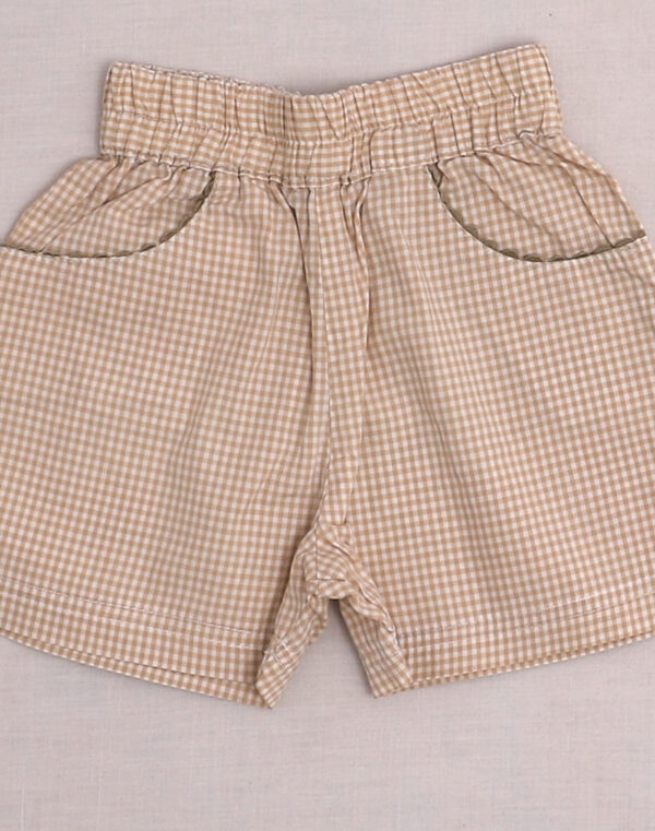 Gingham shorts