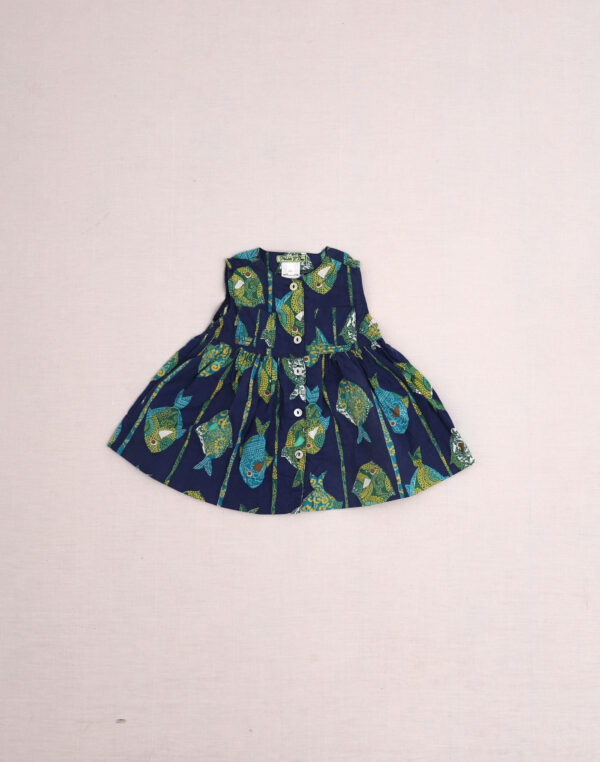 Fish-Print Dress