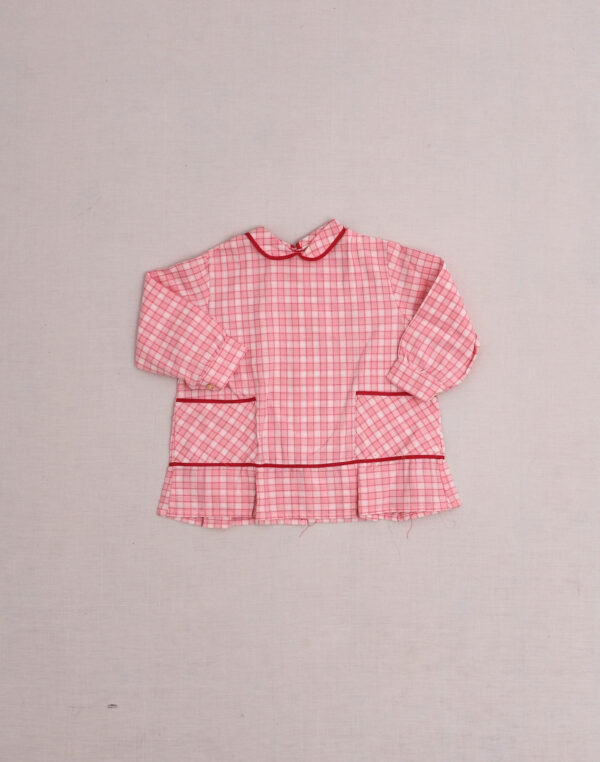 1960 Pink Cotton-Blend Blouse