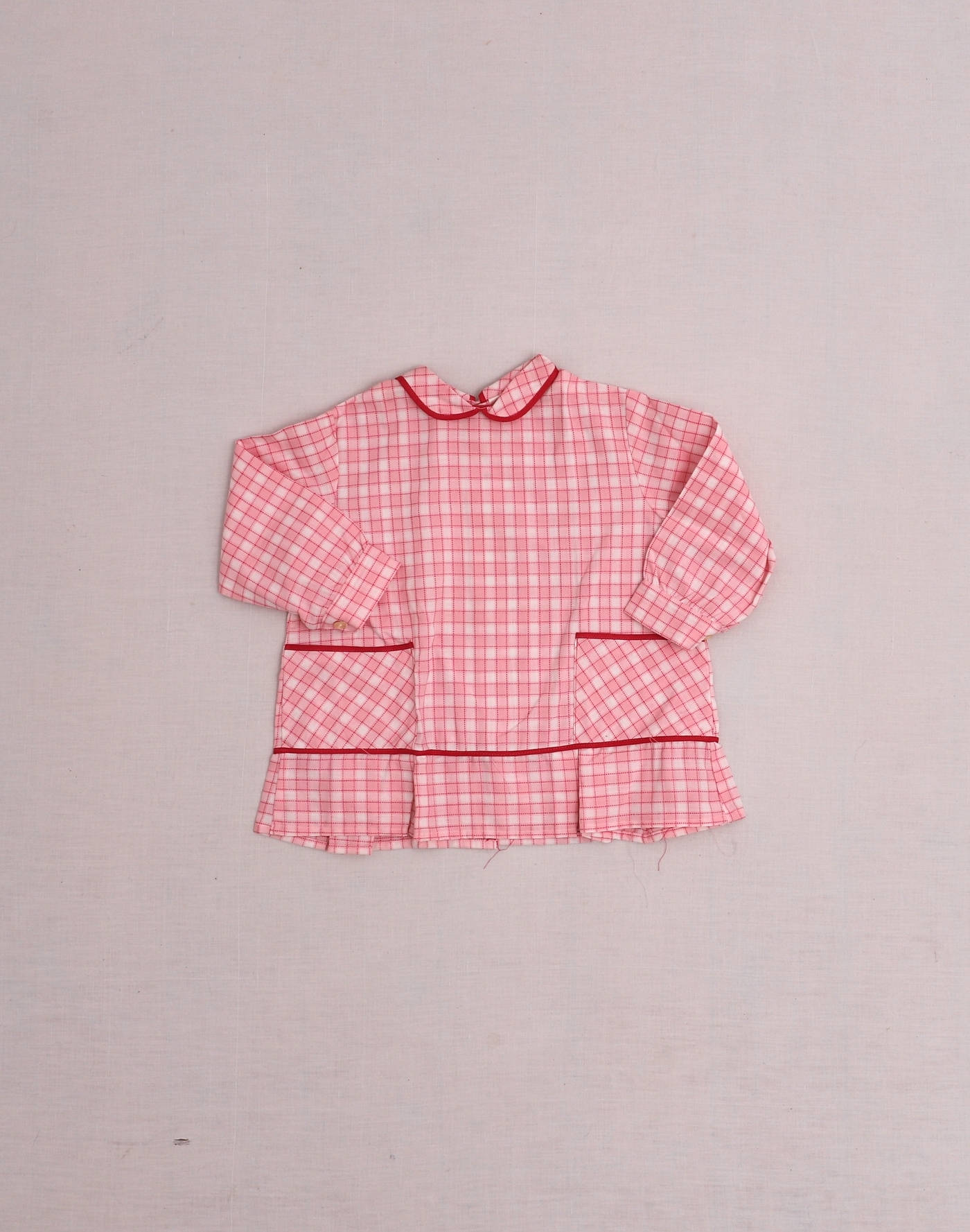 1960 Pink Cotton-Blend Blouse