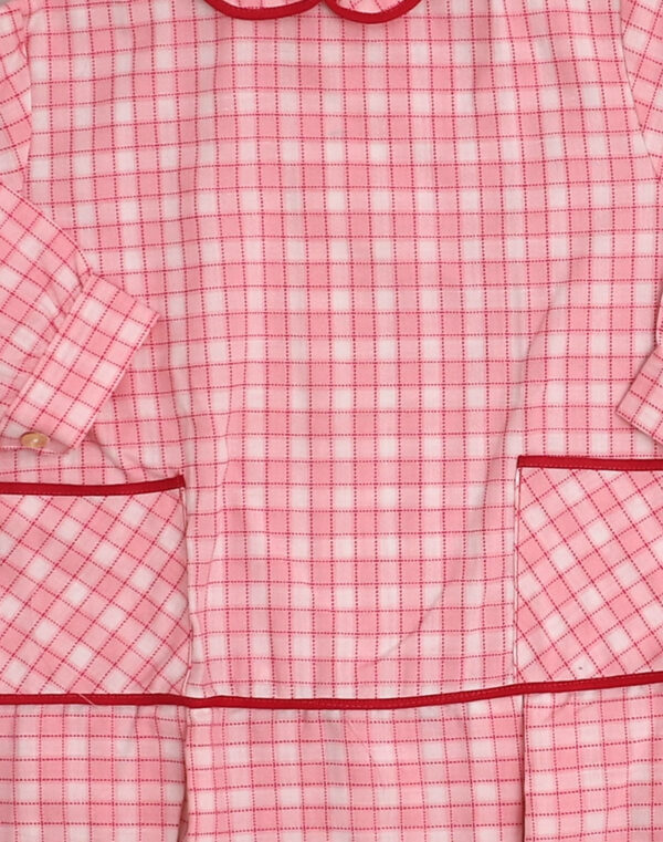 1960 Pink Cotton-Blend Blouse