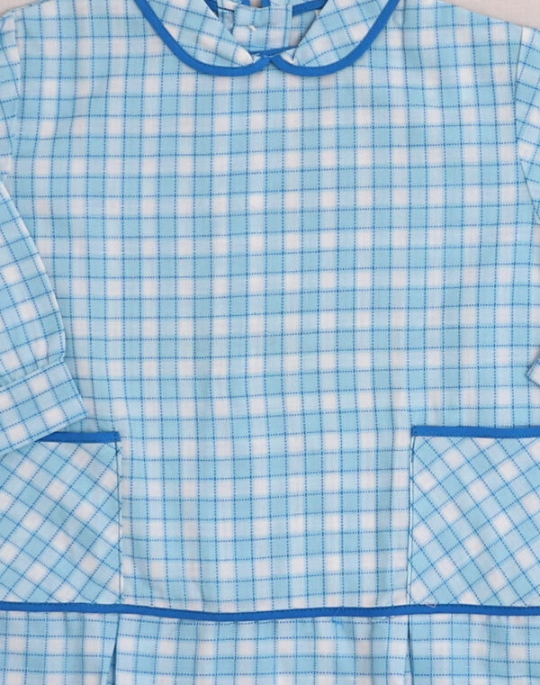 Blue 1960 Cotton-Blend Blouse