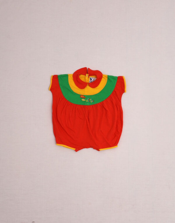 Multicolored Rompers with Fish