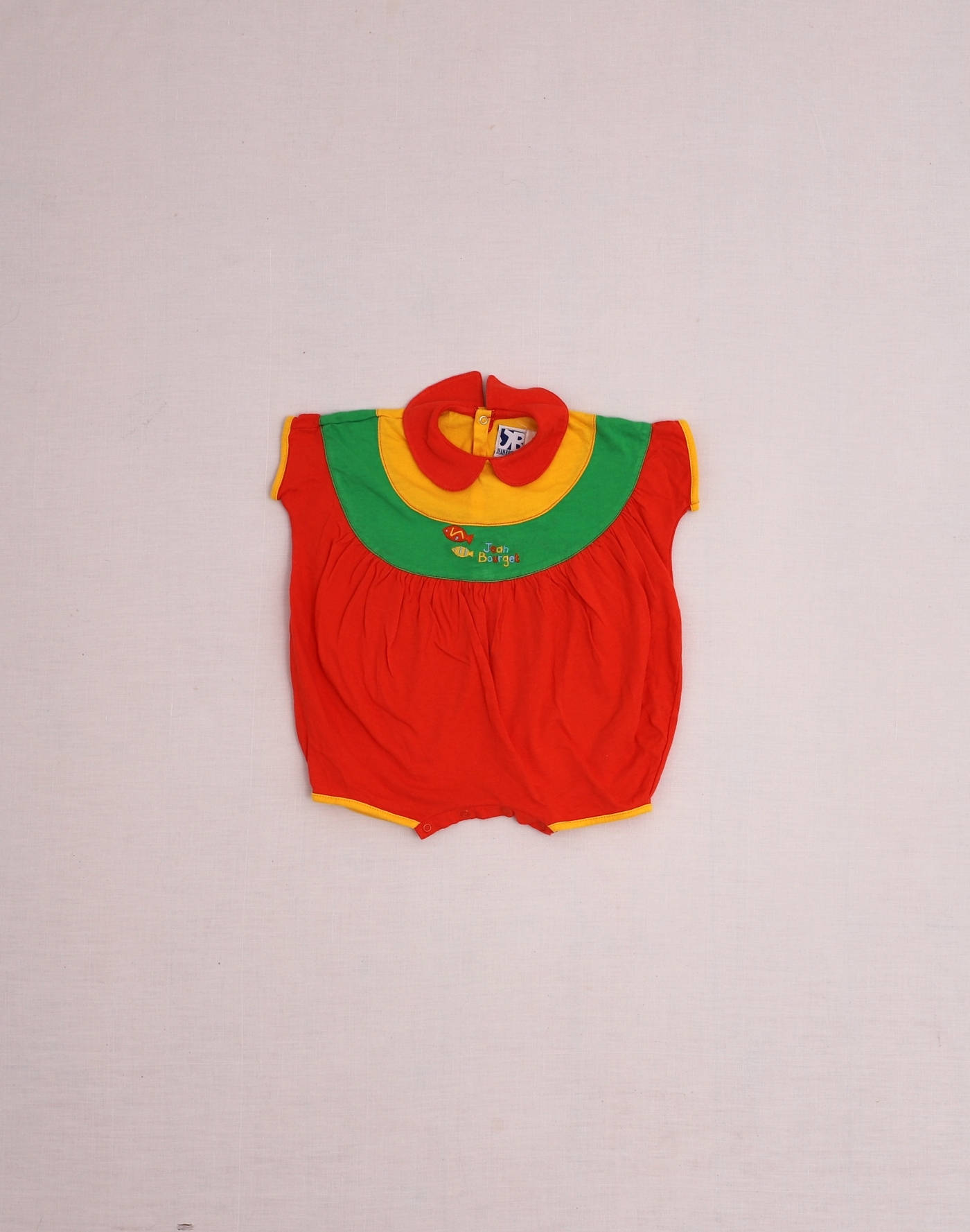 Multicolored Rompers with Fish
