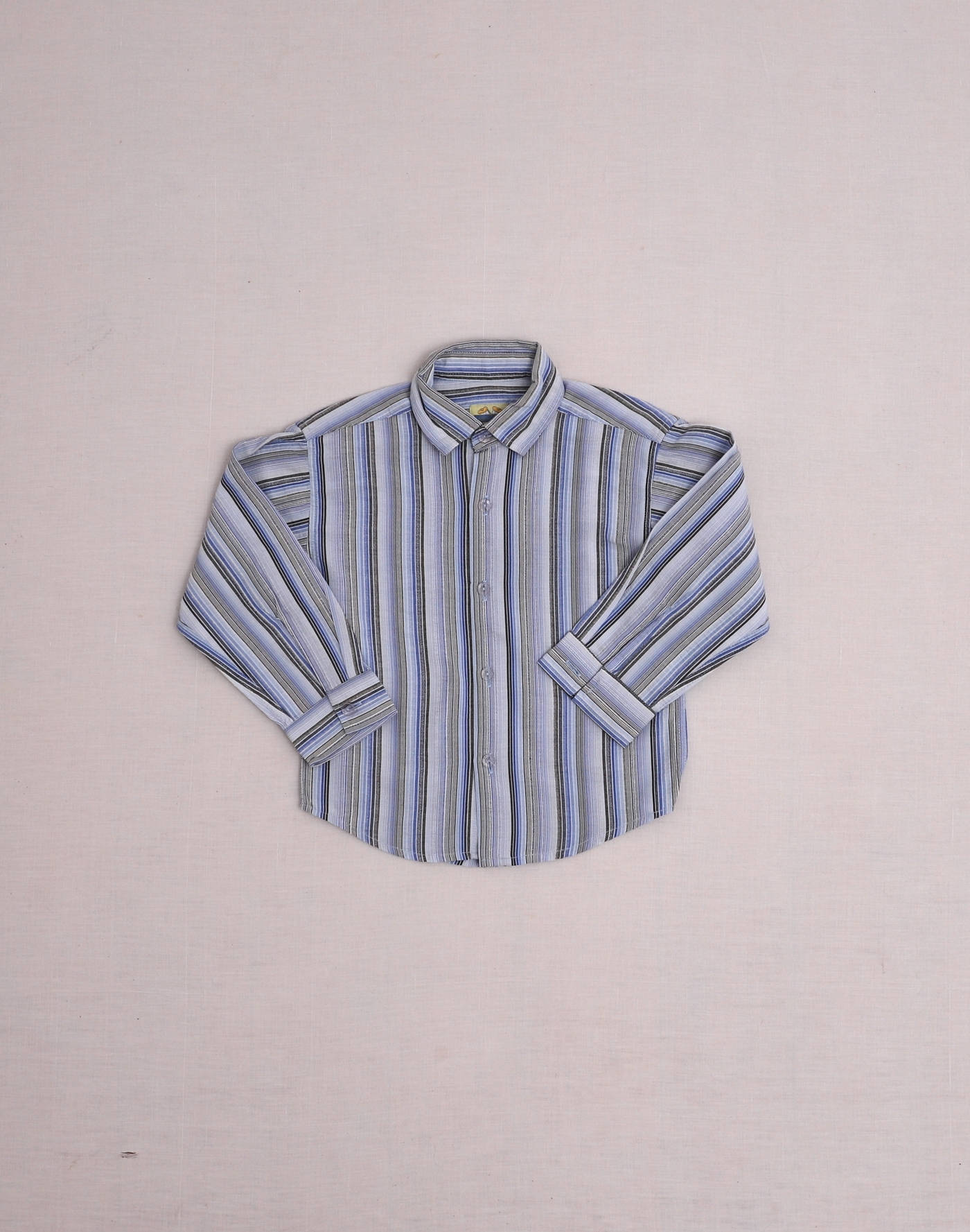 Chemise rayée seersucker