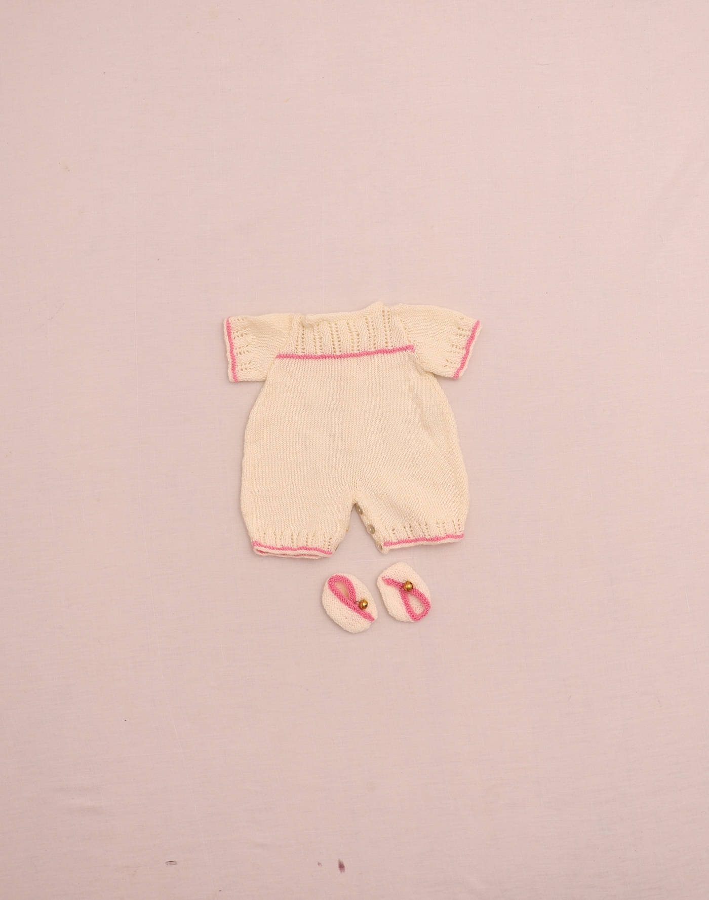 Combinaison & chaussons faits main