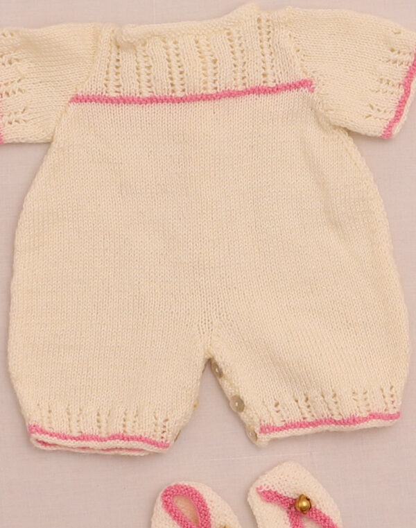 Combinaison & chaussons faits main