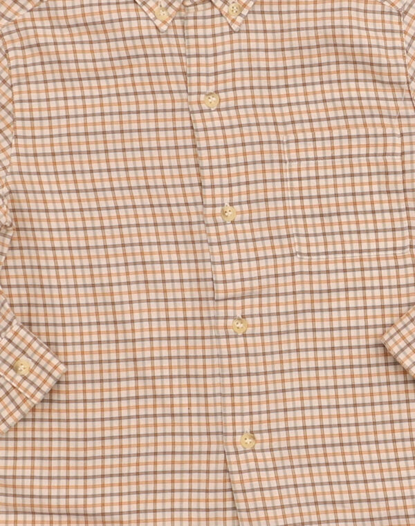 Chemise à carreaux beige Cacharel 6 ans