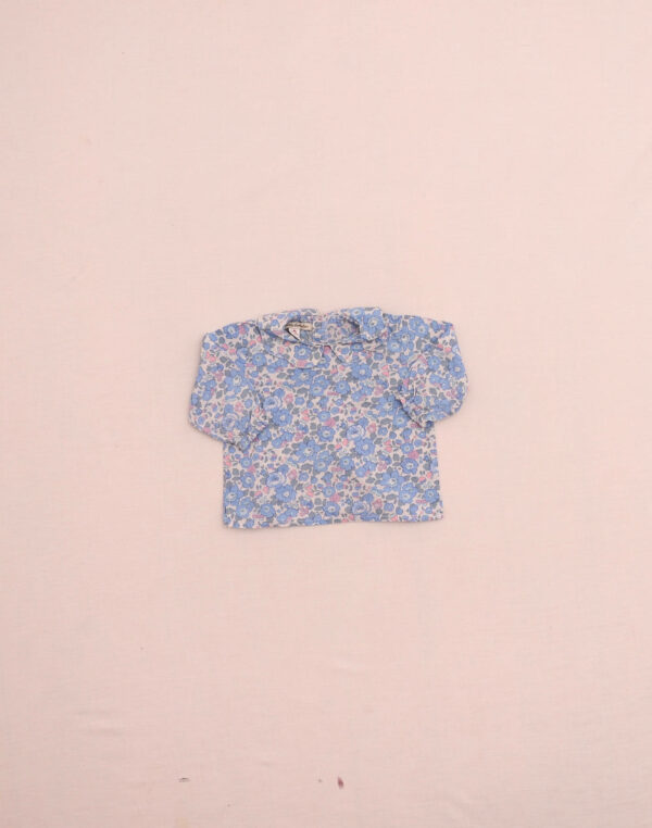 Blouse Liberty col claudine